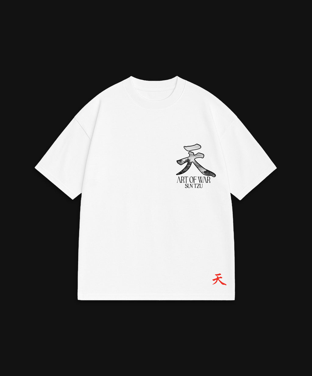 ART OF WAR SKETCH - WHITE T-SHIRT