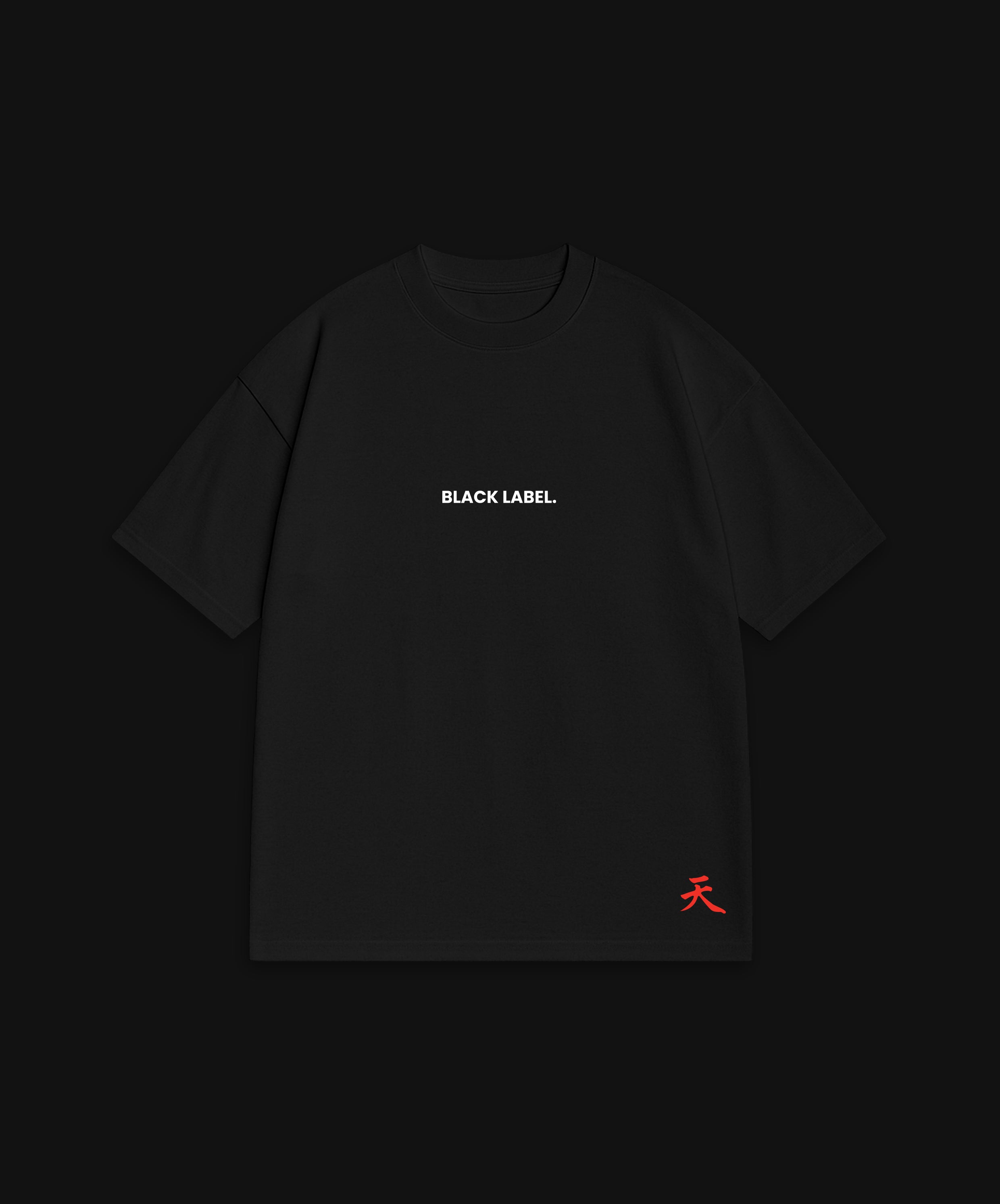 BLACK LABEL - BLACK T-SHIRT