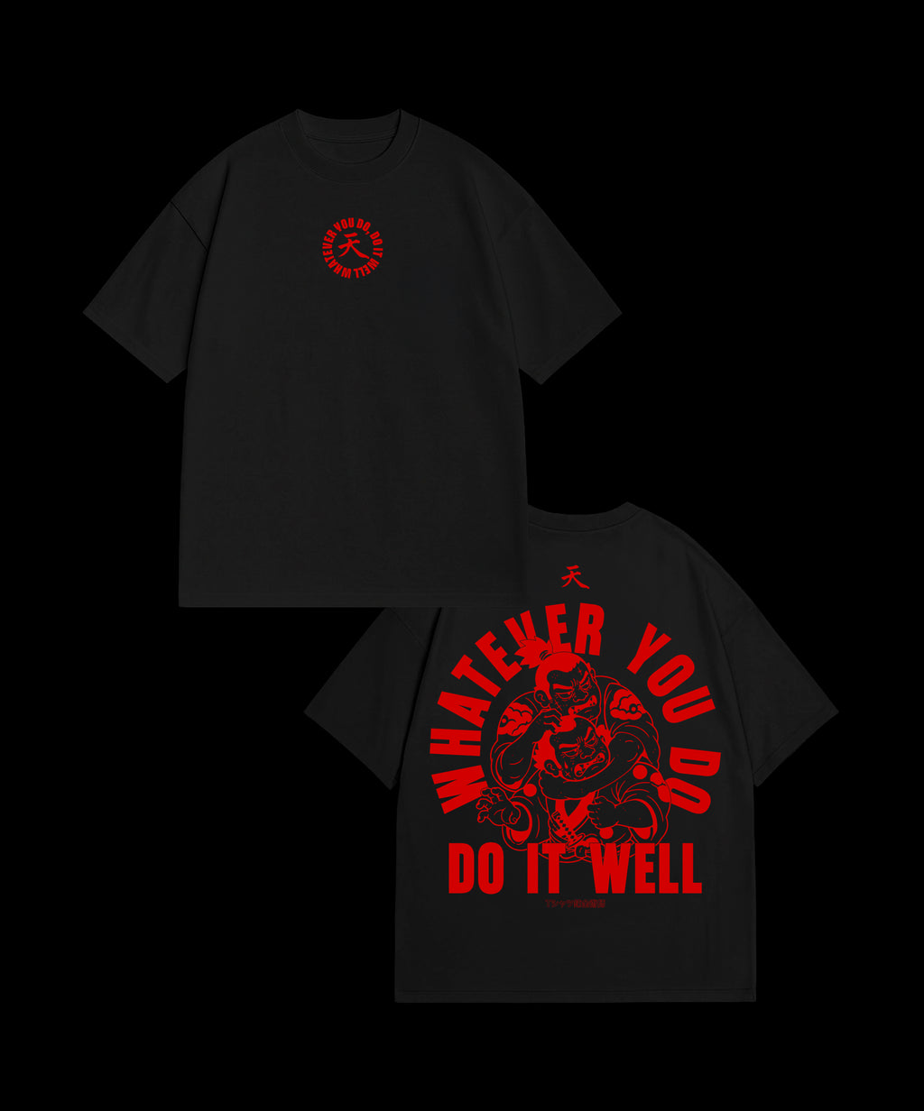 Do It Well – Black T-Shirt