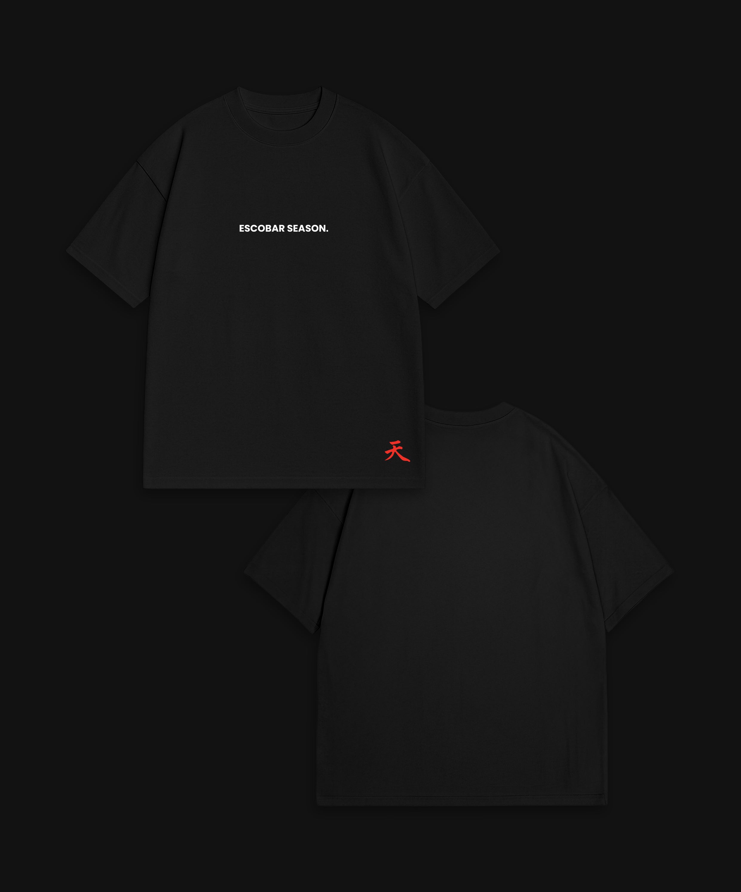 ESCOBAR SEASON - BLACK T-SHIRT