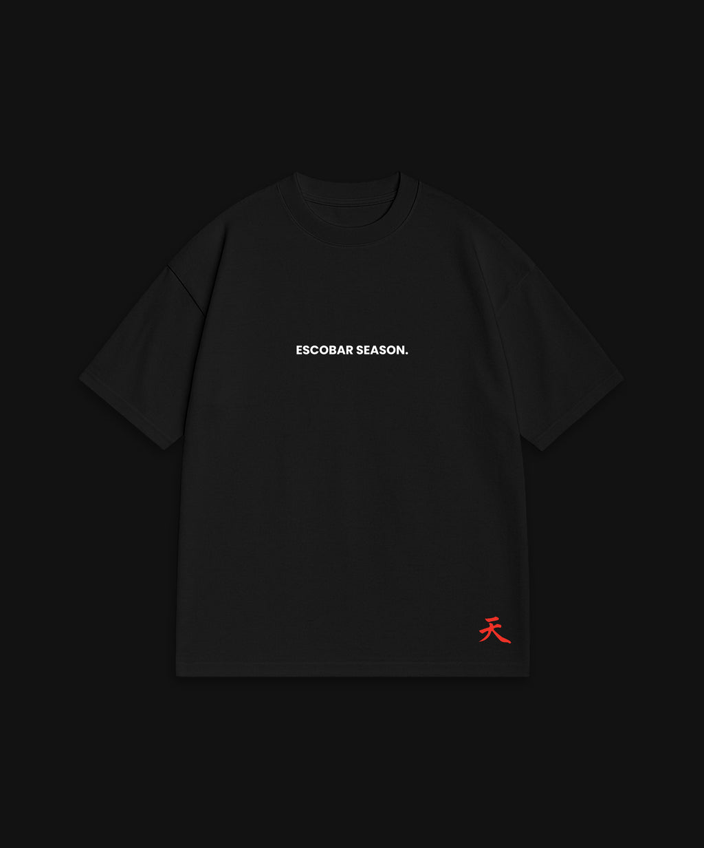 ESCOBAR SEASON - BLACK T-SHIRT