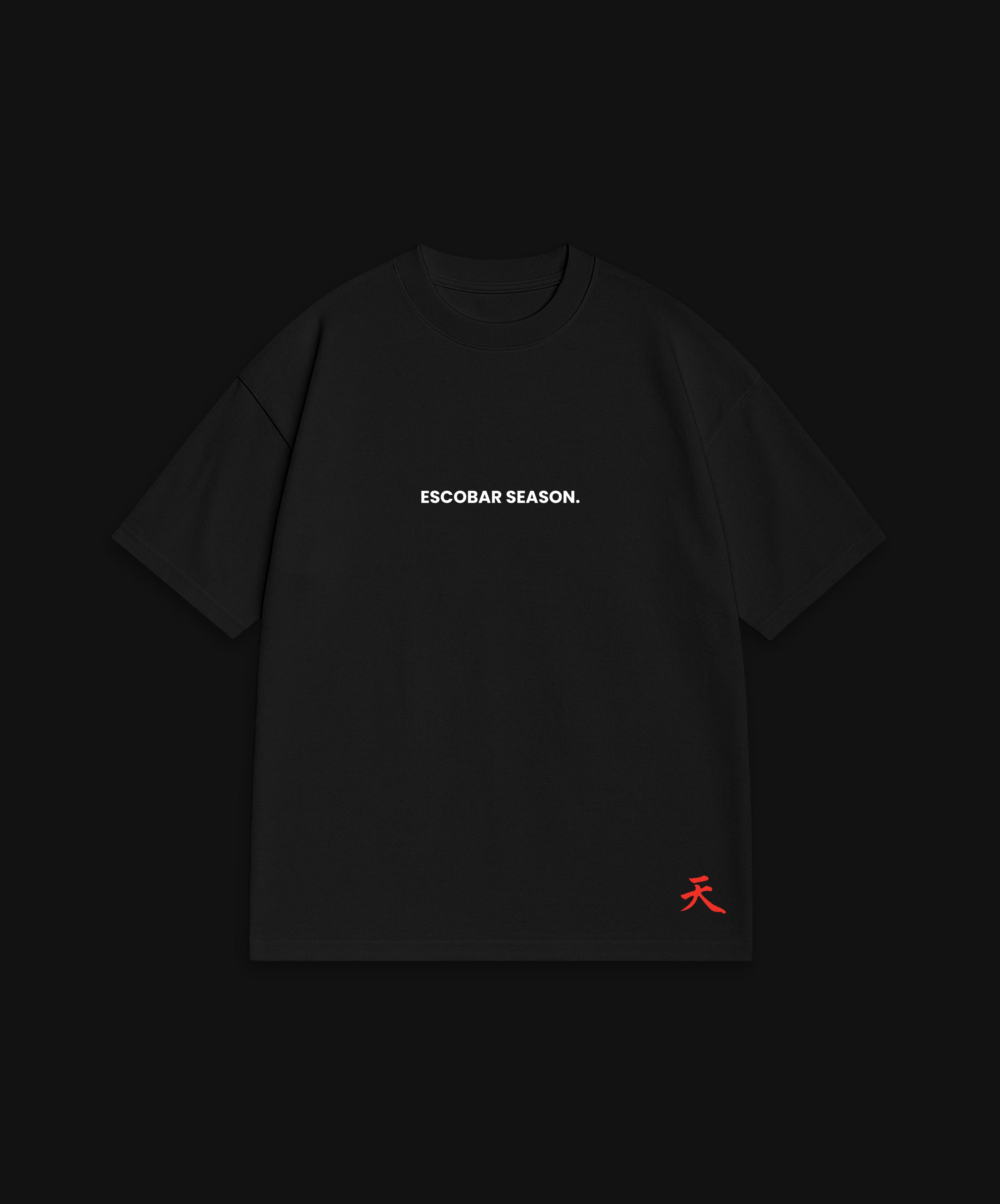 ESCOBAR SEASON - BLACK T-SHIRT