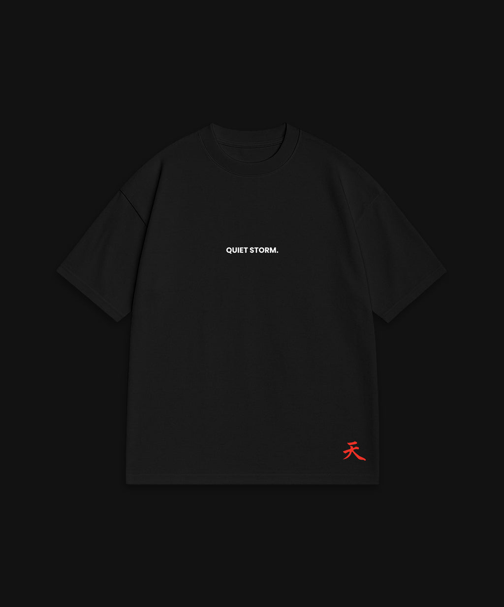QUIET STORM - BLACK T-SHIRT