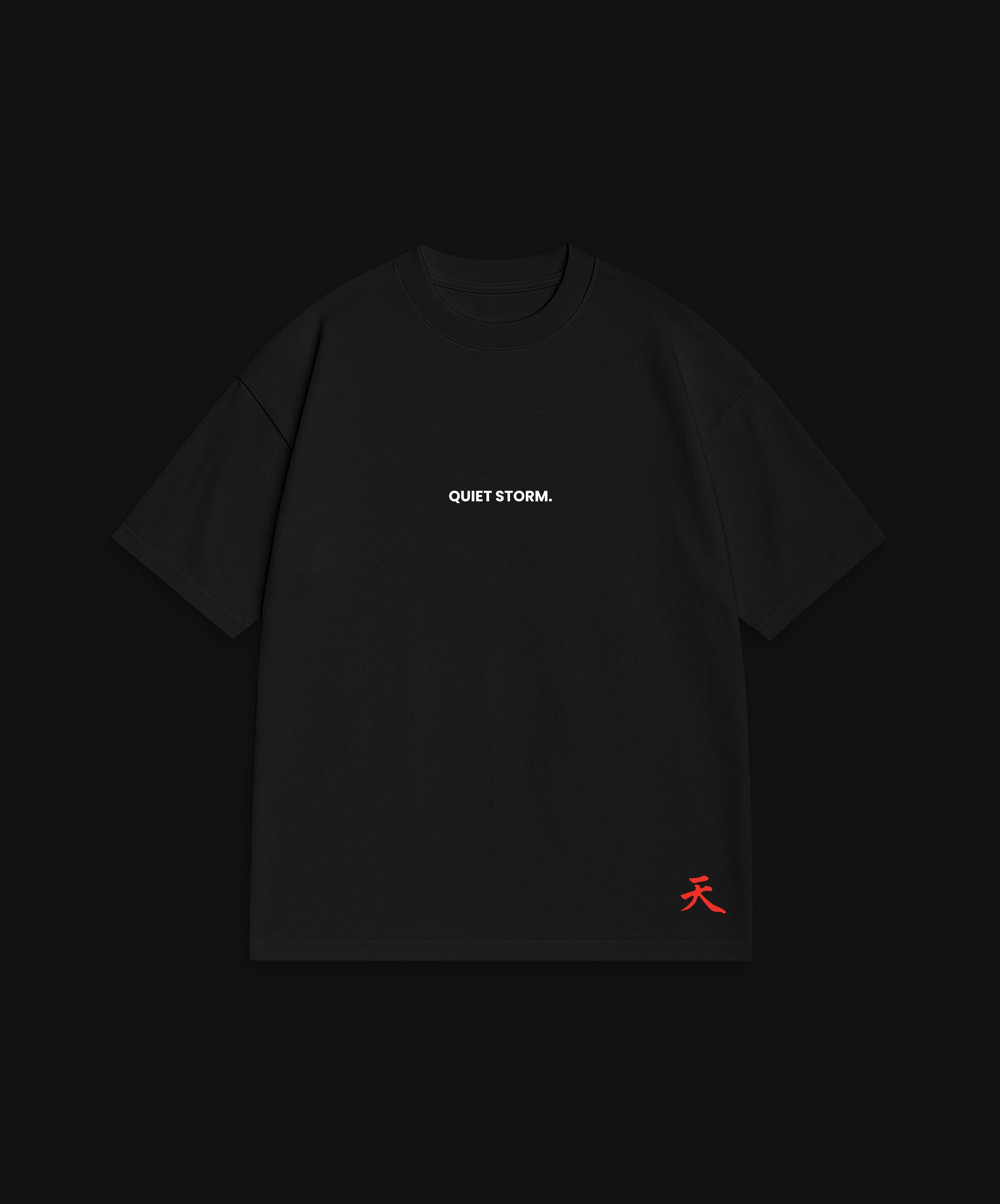 QUIET STORM - BLACK T-SHIRT