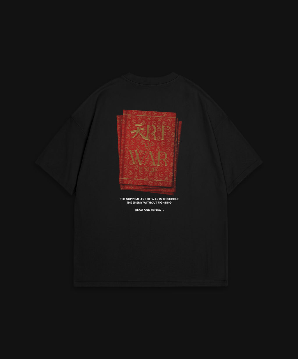 ART OF WAR READ - BLACK T-SHIRT