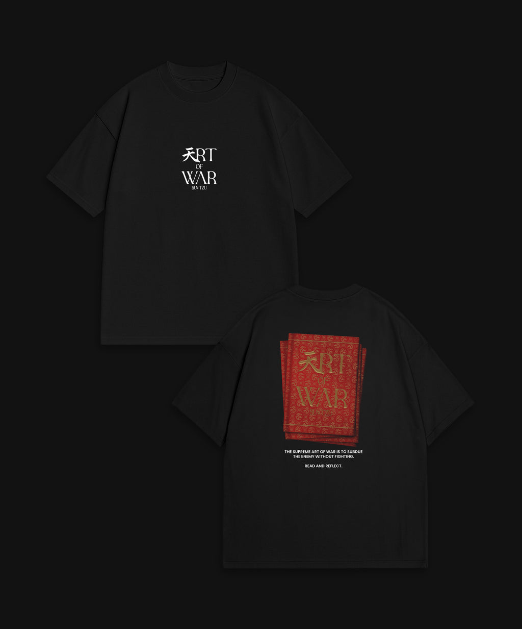 ART OF WAR READ - BLACK T-SHIRT