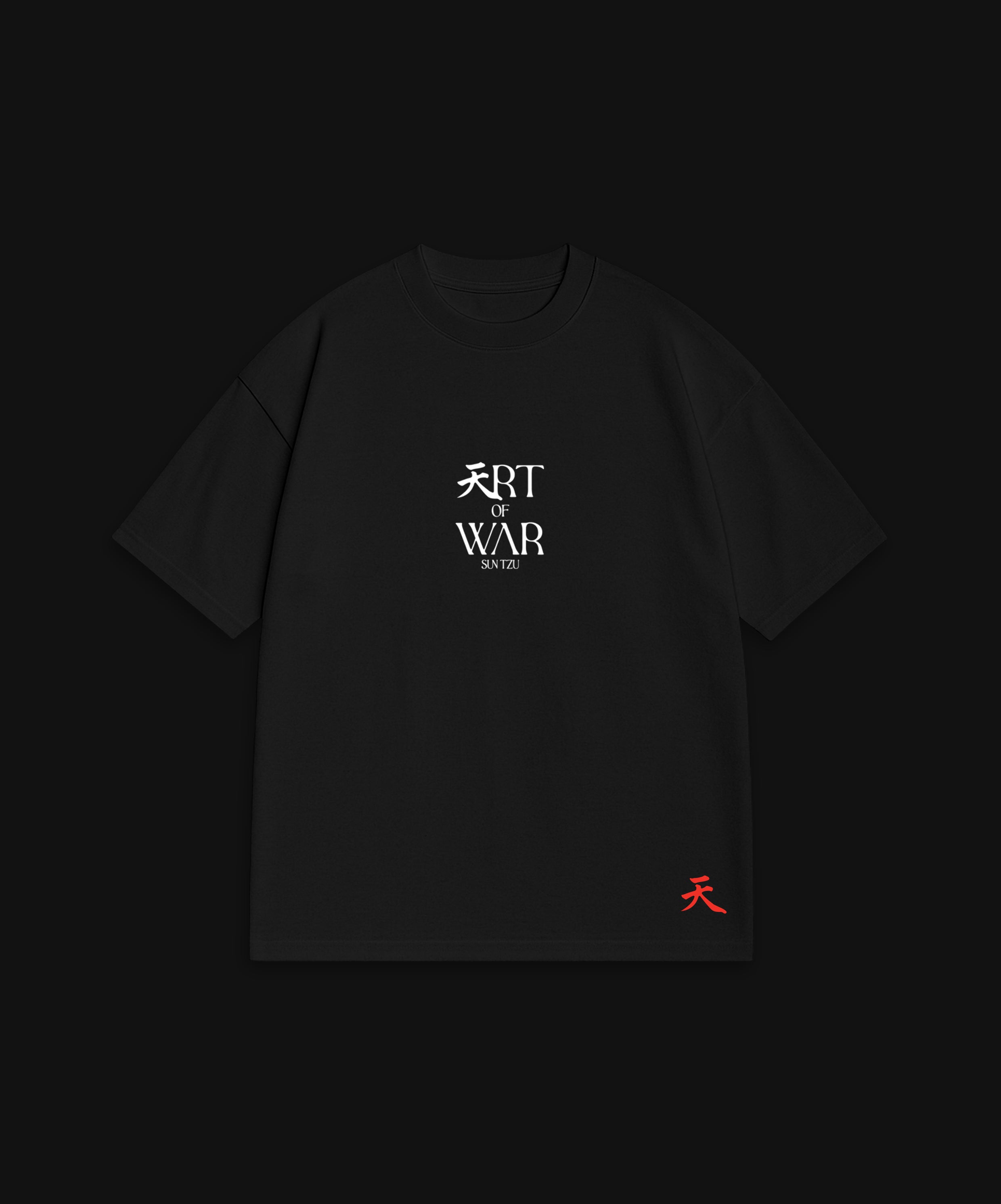ART OF WAR READ - BLACK T-SHIRT