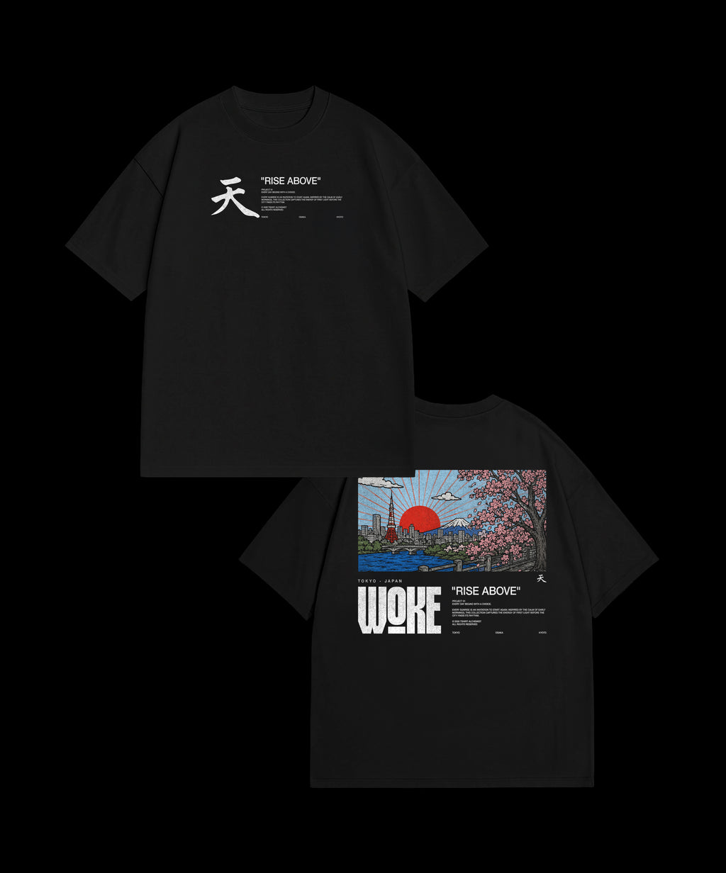 Rise Above – Black T-Shirt