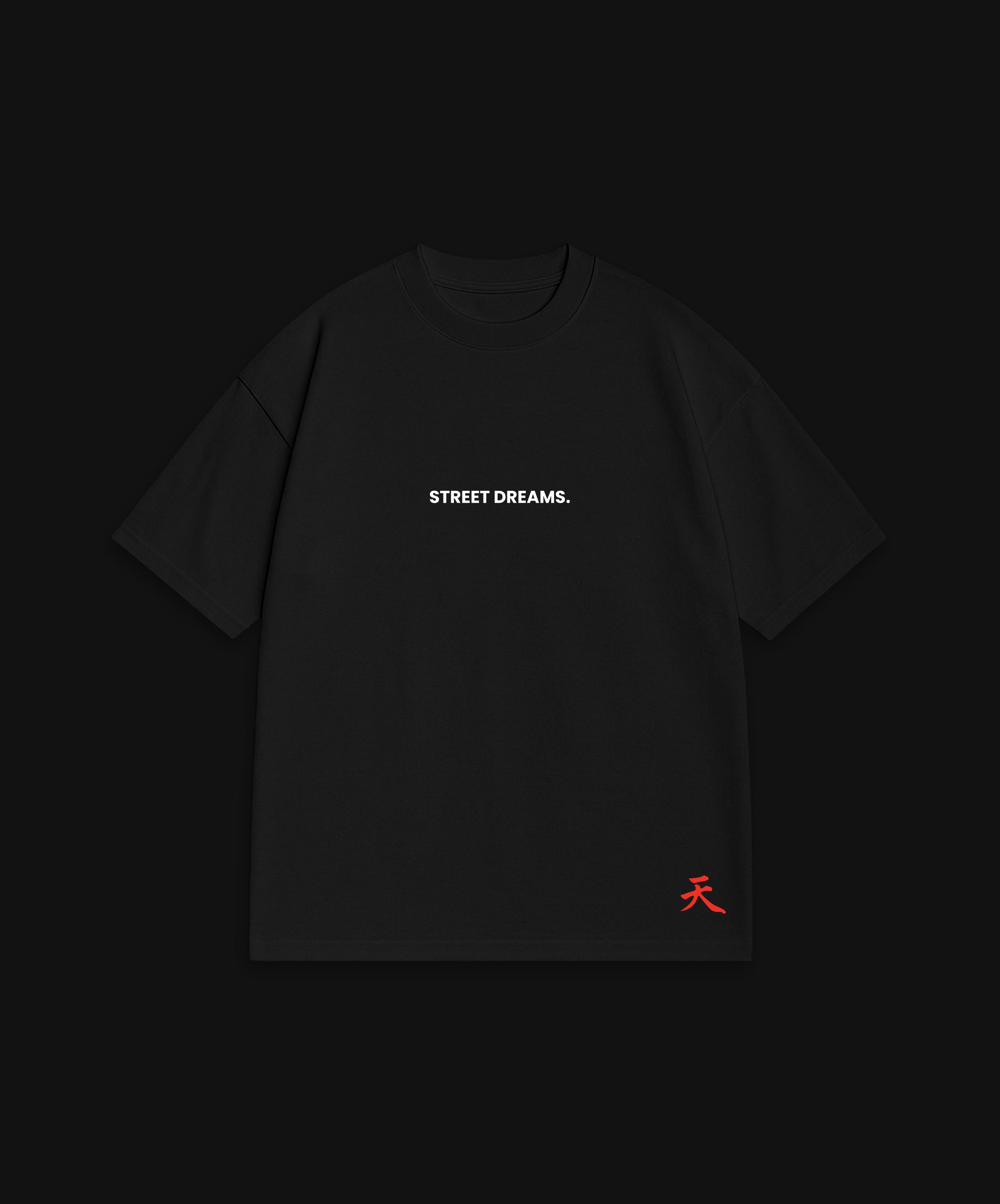 STREET DREAMS - BLACK T-SHIRT