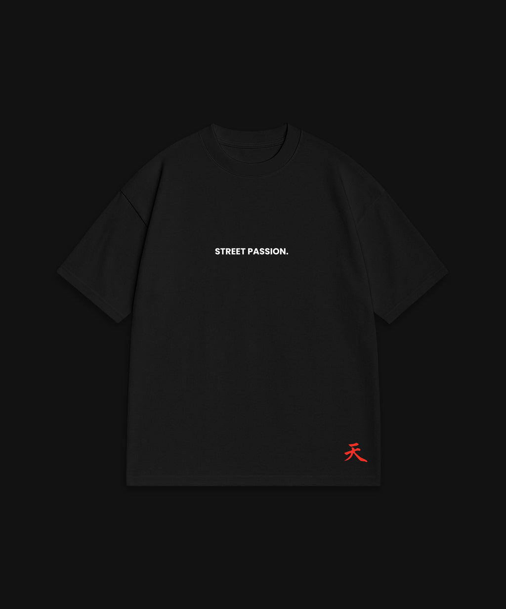 STREET PASSION - BLACK T-SHIRT