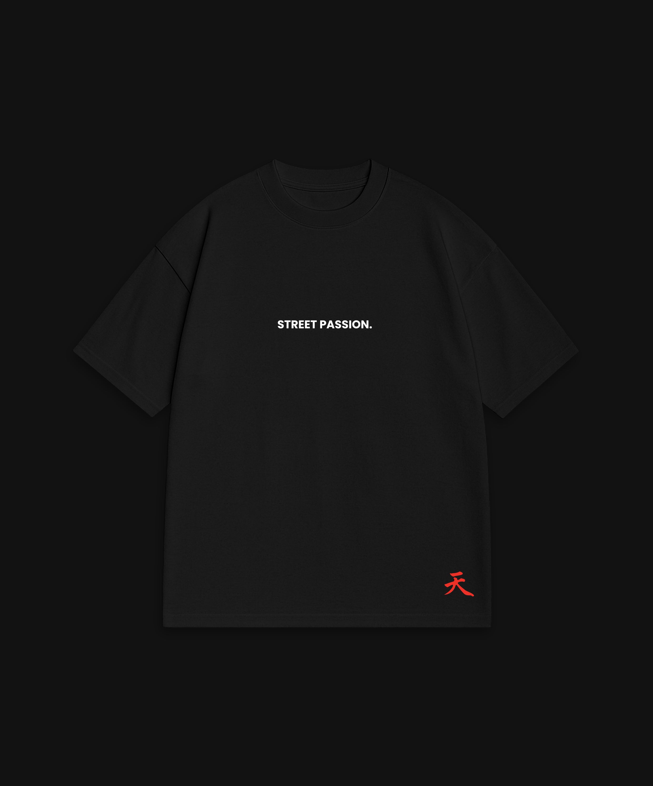 STREET PASSION - BLACK T-SHIRT