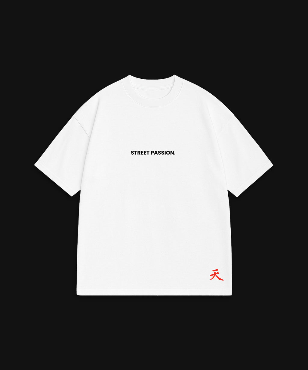 STREET PASSION - WHITE T-SHIRT