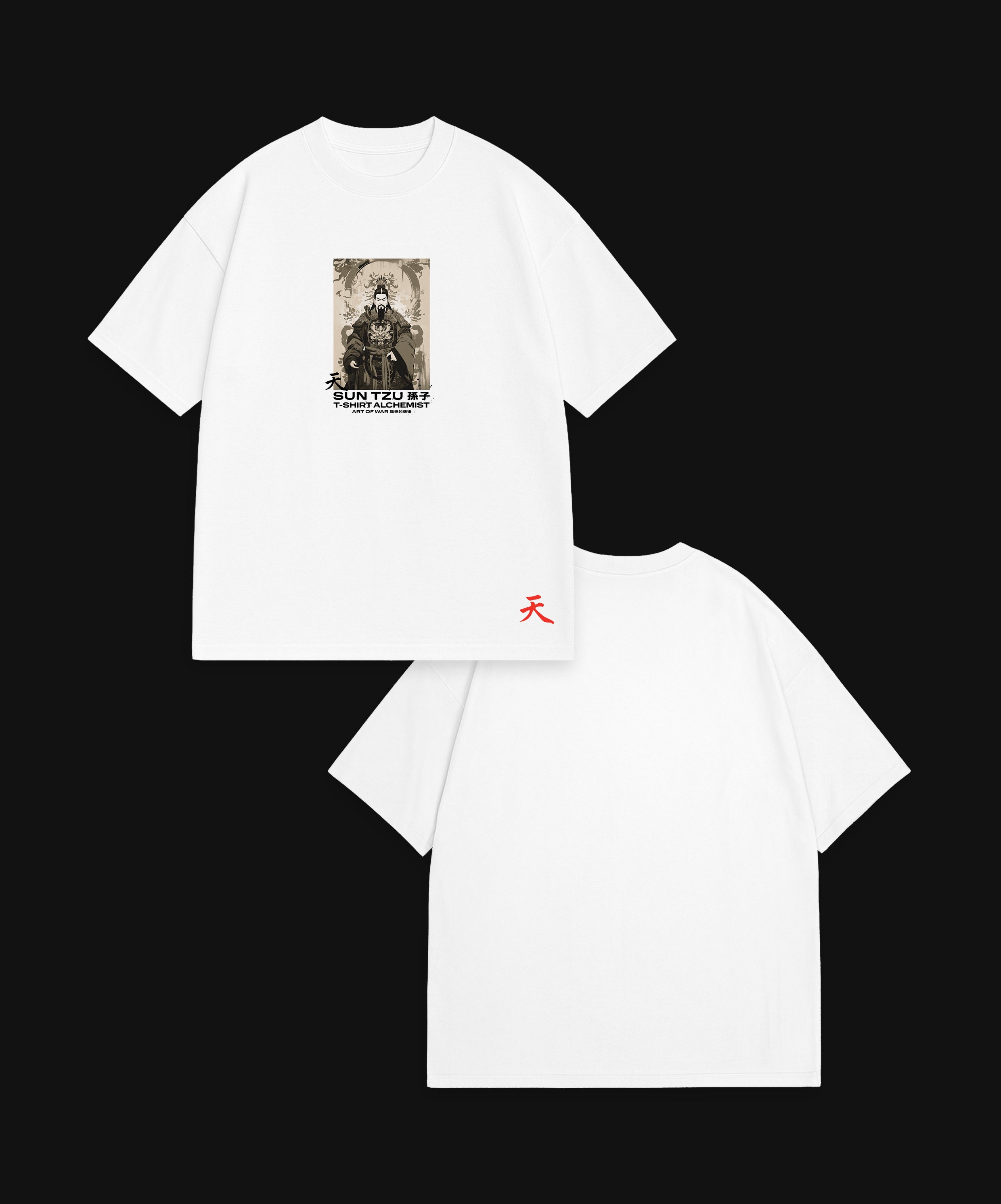 ART OF WAR SUN TZU - WHITE T-SHIRT