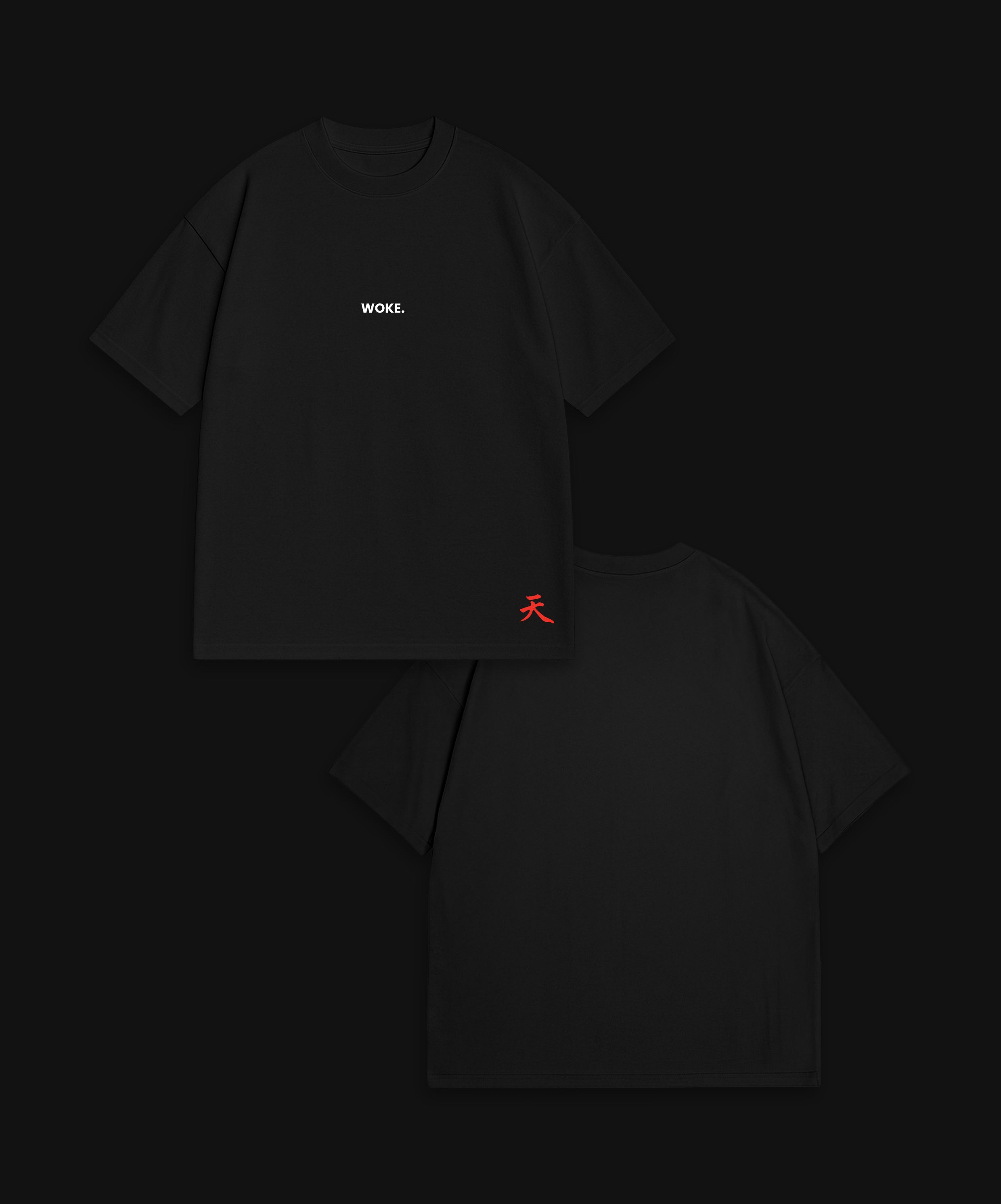 WOKE - BLACK T-SHIRT