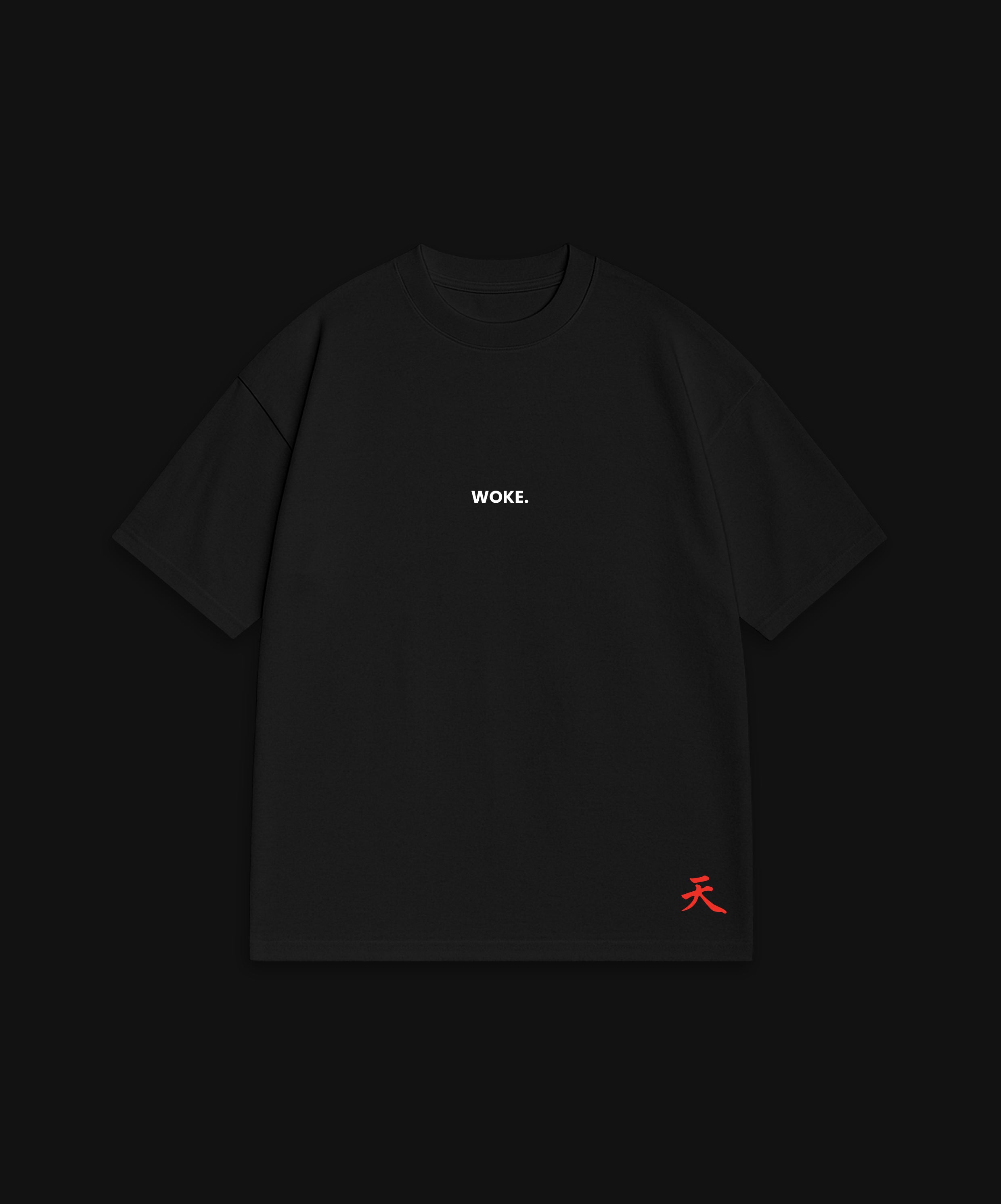 WOKE - BLACK T-SHIRT
